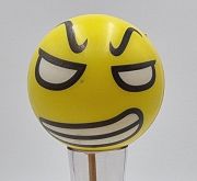  7cm tmrj smile labda 20cm-es fa beszr plcn: mrges