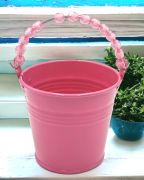  8cmx11cm-es tndri kis gyngys-fles bdog vdr: pink