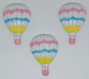  5cmx3,5cm-es ntapads, cuki szines lghaj: rzsaszn, kk, srga