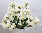  96cm hossz 5 g gynyr, fehr jzmin g, 8-9cm tmrj virgokkal