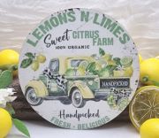  13cm tmrj sznes fa dekor tbla: teherauts Sweet Citrus Farm