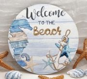  13cm tmrj sznes fa dekor tbla: Welcome to the Beach