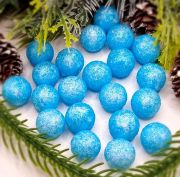  1-1,5cm-es tndklen csillog glitteres hungarocell goly: jgkk