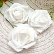  16cm-es drtos szr, 6-7cm fejtmrj,  polyfoam rzsa: hfehr