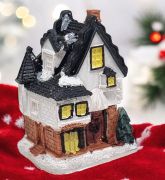  7cmx6cmx5cm-es elemes-ledes vilgt Karcsonyi hzik: tbbszintes villa