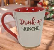  500ml-es rtartalm nagymret Karcsonyi kermia bgre: pttys-piros Drink Up Grinches