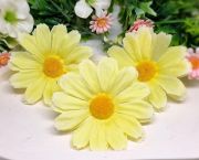  6cm tmrj selyem margarta virgfej: napsrga