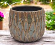  15cmx13cm-es, nagymret, fnyes Luxury Italian design kermia kasp: levlmints oliva-barna