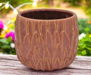  15cmx13cm-es, nagymret, fnyes Luxury Italian design kermia kasp: levlmints vrs-barna