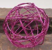  3,5cm tmrj rattan goly, drt goly: fnyes magenta