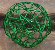  3,5cm tmrj rattan goly, drt goly: fnyes zld