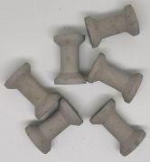  3cmx2cm-es rusztikus crnaors, spulni, fa dekor: hamu-szrke